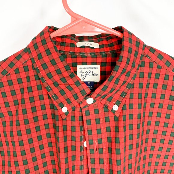 J. CREW Slim Fit Secret Wash Button-Down Shirt - Picture 2 of 4